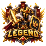 Het Legend-embleem van DeSMP Lifesteal