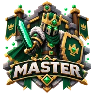 Het Master-embleem van DeSMP Lifesteal